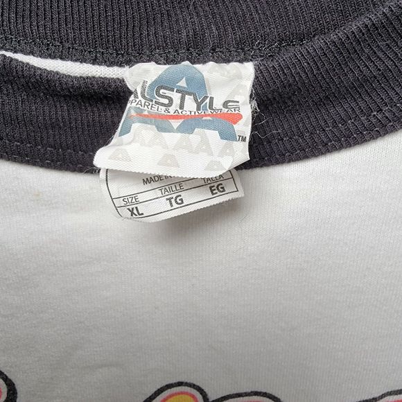 Aerosmith Graphic Raglan Tee B&W - Size XL - Picture 4 of 4